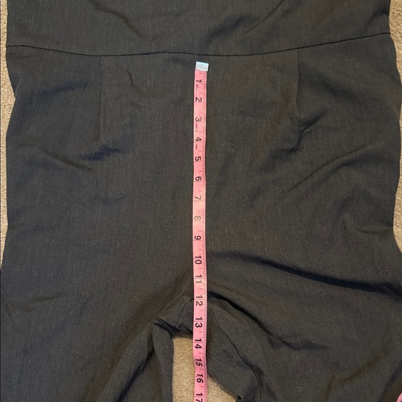 LOFT Elegant Dark Gray Sleeveless Jumpsuit - Picture 6 of 10